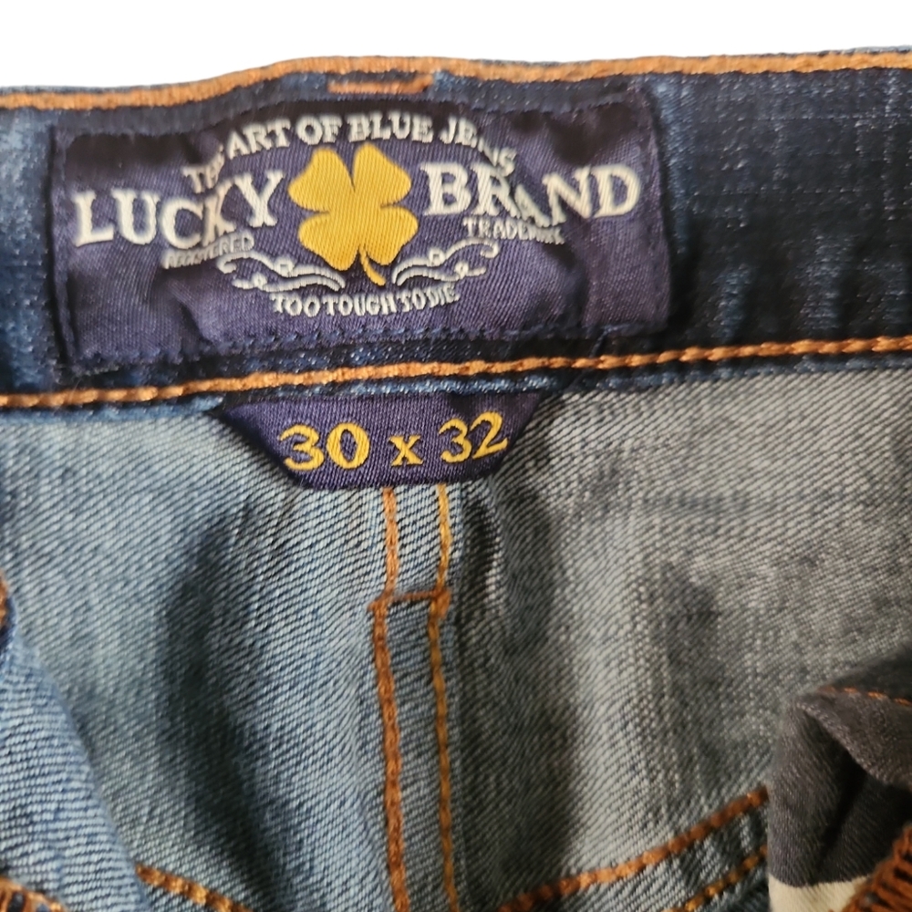 LUCKY Brand jeans, Women's blue jeans, straight leg, 121 heritage, Size … - Picture 6 of 9